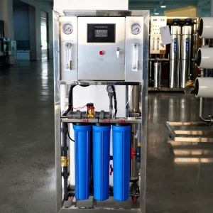 Small Commercial 0.25 TPH 500 LPH Reverse Osmosis Drinking Water Purification System