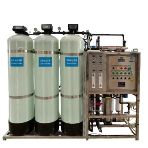Small Commercial RO Water Purification System 1000L/hour Filtration Membrane Technology