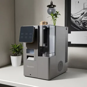 Small Desktop Automatic Hot and Cold Ice Cream Maker and RO Reverse Osmosis Water Dispenser