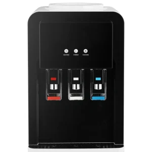 Small Desktop Freestanding Compressor-Cooling Water Dispenser with Hot, Cold, and Warm Water and Child Lock