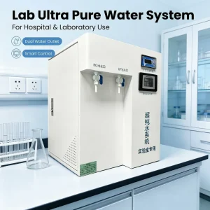 Small Electric Desktop Laboratory Ultrapure Water Equipment Eco Friendly Stainless Steel Deionized Water System