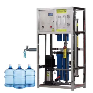 Small Factory Groundwater Reverse Osmosis Water Treatment Equipment with RO Filter for Mineral Water Production