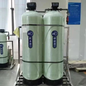 Small Industrial Water Softener and Reverse Osmosis System with Automatic Control Valve for 300L/H Water Treatment