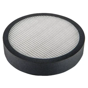 Small Round HEPA Filter Replacement Cartridge 99% Efficiency 0.3 Micron 300 CFM Fabric Material H14