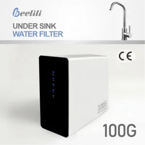 Small Size Under Sink Water Filter System 4 Stages 100GPD RO PPC Filter for Home Office Undersink Water Purifier Machine