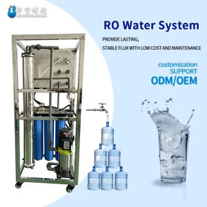 Small-sized Whole-house Reverse Osmosis System Water Purifier for Drink Water 250L/Hour Made of 304 Stainless Steel