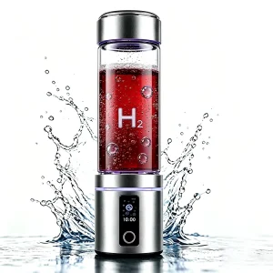 Smart 2000ppb LCD Multi Drink Portable Hydrogen Water Bottle With PEM SPE Technology Generator Maker Machine Hydrogen Rich Water