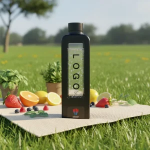 Smart 400 mL USB Hydrogen Water Flask Water Intake Monitoring Touchscreen 4500 mAh Battery Backwash