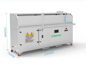 Smart BBQ Cart with Water Filtration & Electrostatic Purifier HEPA Filter UV Activated Carbon Filter Tio2 Filter