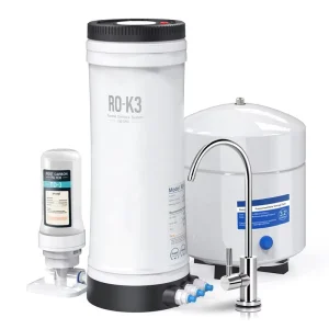 Smart Faucet Alkaline Remineralization 100GPD 5-Stage Reverse Osmosis Water Filter System with Tank