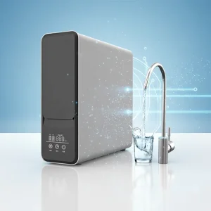 Smart Faucet Tankless RO System 1200 GPD Under Sink Water Purifier with Filter Life Reminder Electric Household Hotel Use