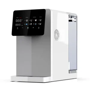 Smart Hot and Cold Countertop Reverse Osmosis Water Purifier Compressor Cooling Water Filter with UV Dispenser Water Filter