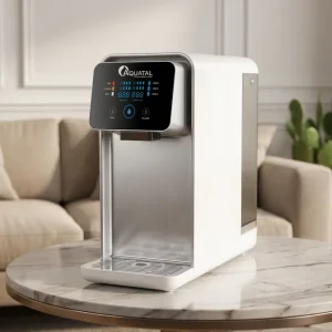 Smart Household Electric Desktop Water Filter Purifier Hot Cold RO Water Dispenser Durable Plastic Housing for Hotels
