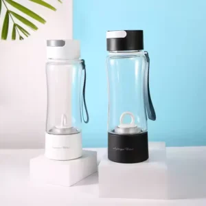 Smart Hydrogen Water Bottle PEM/SPE Technology Ion Generator Electrolysis Food Grade Battery for Household and Outdoor Use