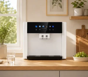 Smart LED Screen All in One Hydrogen Water Purifier Hot and Cold 5 Stage RO Filtration Tankless Design Installation Free