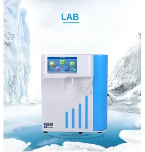 Smart Laboratory Ultra Pure Water Purifier with Touchscreen Control 18 2 and Programmable Dispense Modes for Automated Workflows