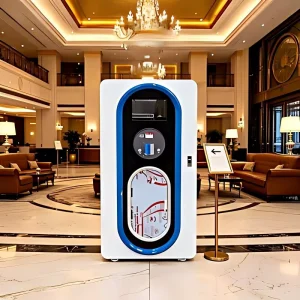 Smart Self Service Water Machine Integrates IoT System and 13 level Filtration for Clean Water