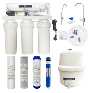 Smart Water Filters for Household and Hotel Use 5th Grade Reverse Osmosis System Easy Under Sink Installation