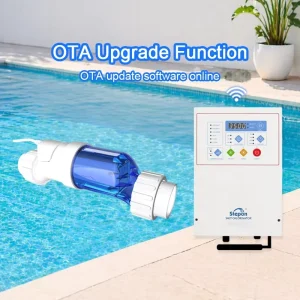 Smart WiFi APP Control 3 in 1 Low Salt Alarm Auto OTA Upgrade Salt Chlorinator Generator Self Cleaning for Swimming Pool