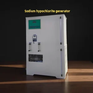 Sodium Hypochlorite Generator PLC Pump Automatic 5.5KW Filtration Drinking Water Disinfection Meets International Requirements