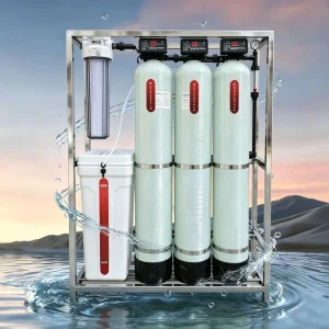 Softened Water Treatment Equipment Fully Automatic Water Softener Industrial Water Softener Device for Large Boilers 2000L 1000L