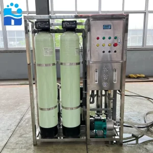 Solar Desalination Plant 500L H Reverse Osmosis System Home Commercial Water Purify Machine PLC Pump RO Membrane Mobile Sales