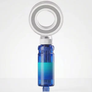 Space Ring Pressurized Aromatherapy Shower Head 5 Layer Filtration Chlorine Removal Skin Care Shower Spray Set