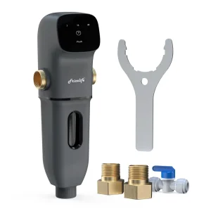 Spin Down Sediment Filter Reusable Whole House Sediment Water Filter Pre Filtration System