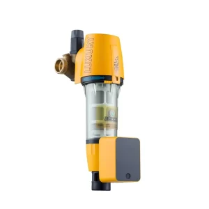 Spin-Down Sediment Filter with Anti-Lead Brass Valve, Automatic Self-Draining and Backwash Water Prefilter System