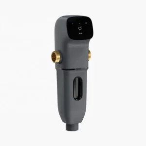 Spin-Down Sediment Water Filter Auto-Flushing with Touch Screen Whole House Pre-Filtration System for City Well Water