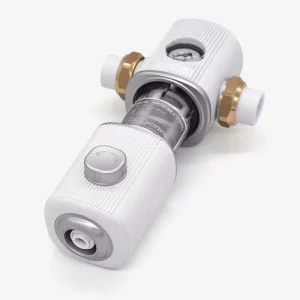 Spin Sediment Filter for Well City Water Reusable 40 Micron Stainless Steel Pre Filter Heavy Duty for Home Commercial Outdoor
