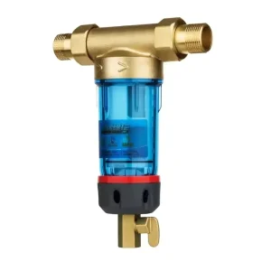 Spindown Pre-Filter Whole-House Copper Sediment Water Prefilter Steel Mesh 40-Micron Pre-Filtration System