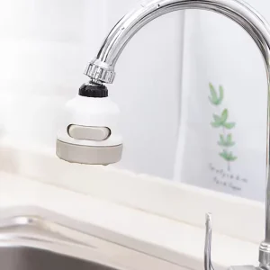 Splash Proof Adjustable Shower Water Filter Purifier Extender for Eco Kitchen Faucet Tap Saving