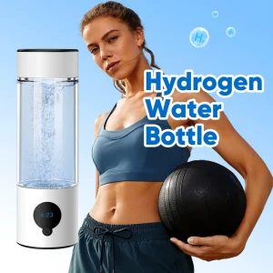 Sports Use Hydrogen Rich Water Generator Machine SPE Rechargeable 99.99% H2 4000 Ppb Concentration 650ml 1000ml