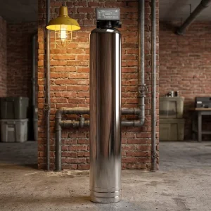 Stainless Steel 3000 L/H Auto/Manual Flush Whole House Water Purifier with PAN Membrane and 6-Stage Filtration for Commercial Use