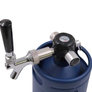 Stainless Steel 304 2L Portable Vacuum Drink Dispenser Draft Cocktail Bar System With Tap