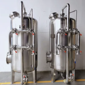 Stainless Steel 304/316 Storage Tank for Water Filtration Equipment