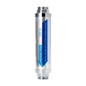 Stainless Steel 304 Manual Water Softener System Domestic Home Use Lime Stone Removal OEM Supported for Household Applications