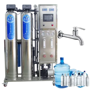 Stainless Steel 500L/H 3200GPD Reverse Osmosis Water Treatment Purification Filter System