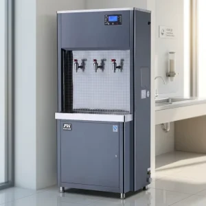 Stainless Steel 9000W Commercial Hot and Cold Water Cooler Dispenser Stand with Large Capacity and Filter System