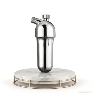 Stainless Steel Bathroom Filter Pre Filter Soft Water Filtration System Showerhead Pre Filter Water Purifier for Shower