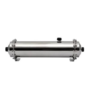 Stainless Steel Central Water Purifier for Household Use, Limescale, Rust and Bacteria Removal, 2200 L Capacity