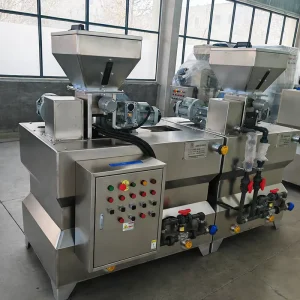 Stainless Steel Chemical Polymer Dosing Station for Wastewater Treatment Flocculant Preparation