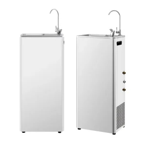 Stainless Steel Commercial Water Dispenser with RO Filtration for Outdoor Use