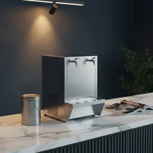 Stainless Steel Countertop Drinking Water Fountain Cold Water Dispenser for Office and Breakroom