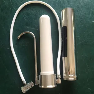 Stainless Steel Countertop Water Purifier Filter Faucet Water Filter System Ceramic Single Stage