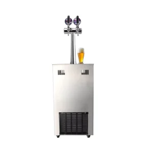 Stainless Steel Draft Beer Dispenser with Beer Tower for Bars and Pubs