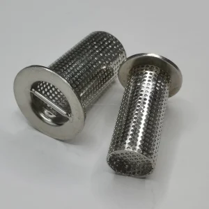 Stainless Steel Filter Tube Cylinder Filter Cartridge High Precision Acid Alkali Resistance 99% Filtration Efficiency For