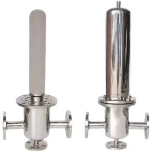 Stainless Steel Flange Type Compressed Air and Steam Precision Filter