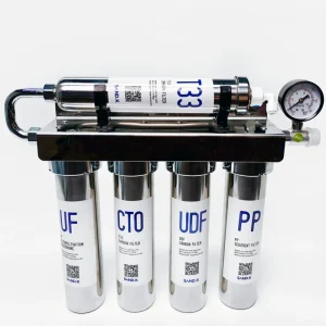 Stainless Steel Household UF UV Water Purifier Filtration System for Direct Drinking